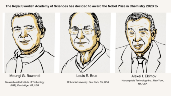 The Nobel Prize in Chemistry 2023 rewards the discovery and development of&nbsp;quantum dots, nanoparticles so tiny that their size determines their properties. These smallest components of nanotechnology now spread their light from televisions and LED lamps, and can also guide surgeons when they remove tumour tissue, among many other things.