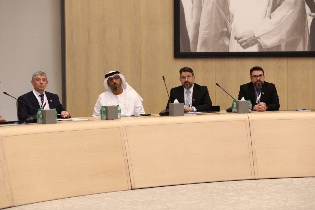 UAE–Russia Partnership Renewed in Abu Dhabi on the Sidelines of the 2nd European Arab Medical Congress 2 Abu Dhabi, UAE – On the sidelines of the closing of the 2nd European Arab Medical Congress, a high-level UAE–Russia partnership meeting was held in Abu Dhabi. The meeting brought together H.E. Abdulla Al Humaidan, Director-General of the Zayed Authority for People of Determination, and H.E. Dr. Viktor Koksharov, President of Ural Federal University, alongside Dr. Firas Habbal, President of the Emirates Scholar Center for Research and Studies and Vice Chancellor of its Board of Trustees, Dr. Fawaz Habbal, Director-General and Board of Trustees Member, and the accompanying academic delegation from Ural Federal University.
