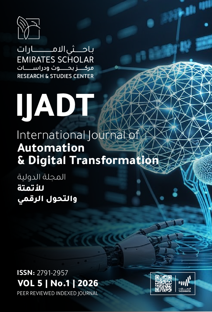 Select Theme Social Science Medical Business & Economics Technology Education Media & Art Engineering New Emirates Medical JournalNew Emirates Medical Journal (NEMJ) is a peer-reviewed, open-access scholarly journal dedicated to the advancement of medical science and healthcare practice at regional and international levels. The journal provides a reputable platform for researchers, clinicians, and healthcare professionals to publish high-quality research that contributes to the improvement of medical knowledge, clinical outcomes, and public health. View Journal New Journal International Journal of Civilizations Studies & Tolerance SciencesThe mission of the International Journal of Civilizations Studies & Tolerance Sciences (IJCSTS) is to significantly enrich and expand understanding across a wide range of disciplines within the field of civilization studies and tolerance sciences. The journal serves as an intellectual platform dedicated to advancing the study of human societies, cultures, and the principles of coexistence, with a particular emphasis on fostering mutual understanding and respect across diverse groups. View Journal Emirati Journal of Business, Economics, & Social StudiesThe Emirati Journal of Business, Economics and Social Studies (EJBESS) is a peer-reviewed academic journal committed to advancing research in the fields of business, economics, management, and the social sciences. EJBESS serves as a platform for the dissemination of high-quality theoretical and applied research, encouraging the exchange of ideas between academic scholarship and practical implementation. View Journal Emirati Journal of Community & Family StudiesEmirati Journal of Community & Family Studies (EJCFS) is a peer-reviewed academic journal dedicated to advancing scholarly research, critical discussions, and in-depth analyses of the social, cultural, and structural dynamics that influence families and societies, with a particular emphasis on the Arab world and the United Arab Emirates (UAE). EJCFS serves as a comprehensive platform for exploring the complex and multifaceted relationships between individuals, families, and society, seeking to illuminate the evolving roles of familial structures, cultural norms, and societal expectations in an ever-changing global landscape. View Journal New Journal International Journal for Autism Challenges & SolutionInternational Journal for Autism Challenges & Solution (IJACS) is a peer-reviewed scientific journal dedicated to advancing research, intervention, and support in the field of autism spectrum disorder (ASD). It serves as a vital platform for researchers, clinicians, educators, and professionals within the autism community to share insights, develop innovative approaches, and contribute to the growing body of knowledge surrounding autism. View Journal International Journal of Automation & Digital TransformationInternational Journal of Automation and Digital Transformation (IJADT) is a peer-reviewed academic journal that explores the multifaceted and interdisciplinary challenges, strategies, and opportunities associated with digital transformation across industries and sectors. The journal serves as a dynamic platform for researchers, practitioners, and decision-makers to critically examine the evolving relationship between technology, automation, and strategic organizational change. View Journal International Journal of Applied Technology in Medical SciencesInternational Journal of Applied Technology in Medical Sciences (IJATMS) is a high-caliber, peer-reviewed international research journal dedicated to advancing the integration of technology in the medical and healthcare sciences. Published semi-annually, IJATMS provides a multidisciplinary platform for researchers, scientists, professionals, practitioners, and students to share innovative findings, theoretical insights, and practical applications that contribute to the evolving field of medical technology. View Journal International Journal of Information & Digital SecurityInternational Journal of Information & Digital Security is a peer-reviewed academic journal dedicated to the advancement of research and practice in the fields of information security, digital protection, and data privacy. As digital technologies become increasingly central to modern life, the journal provides a critical platform for scholars, cybersecurity professionals, IT specialists, and policymakers to explore innovative strategies for safeguarding information in an ever-evolving digital landscape. View Journal Emirati Journal of Education and LiteratureEmirati Journal of Education and Literature (EJEL) is a peer-reviewed, open-access academic journal dedicated to advancing scholarly research and innovative practice in the fields of education and literacy. The journal serves as an inclusive platform for educators, researchers, scholars, and practitioners to explore the dynamic intersections between educational theory, literacy development, and literary studies. View Journal Emirati Journal of Digital Arts & MediaEmirati Journal of Digital Arts & Media (EJDAM) is a peer-reviewed academic journal dedicated to advancing theoretical and practical research in the evolving fields of digital arts, media, and visual communication. The journal serves as an interdisciplinary platform for scholars, artists, designers, and media professionals to explore the intersection of digital technology, creative expression, and contemporary communication practices. View Journal Emirati Journal of Civil Engineering and ApplicationsEmirati Journal of Civil Engineering and Architecture (EJCEA) is a peer-reviewed, open-access academic journal dedicated to advancing interdisciplinary research in civil engineering, architecture, construction management, and environmental planning. The journal focuses on innovative strategies and cutting-edge techniques that enhance the quality of the physical environment through sustainable design, engineering solutions, and improved infrastructure development. View Journal Emirati Journal of Law and Policing StudiesEmirati Journal of Law and Policing Studies (EJLPS) is a peer-reviewed academic journal dedicated to advancing the understanding of legal frameworks, law enforcement practices, and public safety systems, with a particular emphasis on the UAE and the broader Gulf region. The journal provides an interdisciplinary platform for scholarly research, critical discussions, and policy-oriented analyses in the fields of law, criminology, policing, human rights, and justice. View Journal New Journal Emirati Journal of Applied PsychologyEmirati Journal of Applied Psychology (EJAP) is a peer-reviewed academic journal dedicated to advancing knowledge and research in the field of applied psychology, with a particular focus on the United Arab Emirates (UAE) and the broader Gulf region. The journal serves as an interdisciplinary platform for scholarly inquiry, evidence-based practices, and critical discussions that span clinical, educational, organizational, and social psychology. View Journal International Journal of Rehabilitation & Disability StudiesThe International Journal of Rehabilitation and Disability Studies (IJRDS) is an international, peer-reviewed, and interdisciplinary journal that advances scientific inquiry and evidence-based discourse on rehabilitation, disability studies, inclusion, and human rights.
Published in collaboration between the Zayed Authority for People of Determination, the Emirates Scholar Center for Research and Studies, and the Rehabilitation International Organization, IJRDS serves as a critical academic platform supporting the development of inclusive, equitable, and rights-based practices and policies for persons with disabilities across the globe. View Journal International Journal of Islamic and Cultural StudiesThe International Journal of Islamic and Cultural Studies (IJICS) is a peer reviewed, open access scholarly publication dedicated to the exploration of Islamic thought, civilization, and cultural expressions across time and space. Grounded in the principles of knowledge, justice, and wisdom, IJICS provides a platform for rigorous inquiry into the intellectual, spiritual, and societal dimensions of Islam.
The journal seeks to revive and amplify the deep traditions of scholarly dialogue that have shaped the cultural and academic legacy. IJICS welcomes studies rooted in the Qur’an and Sunnah, as well as those that critically engage with classical and contemporary scholarship from across the Muslim world. In doing so, it aims to contribute to the ethical and cultural vitality of Islamic societies and their global intersections. View Journal New Journal